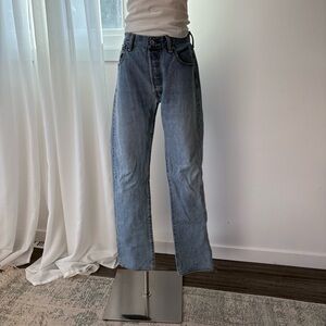 Vintage Levi's Light Blue Straight-Leg Jeans